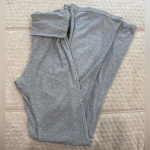 Gray Flare Leggings